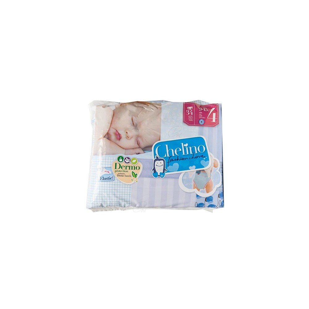 PAÑAL CHELINO  INFANTIL T 4 9  15 KG 34 PAÑALES