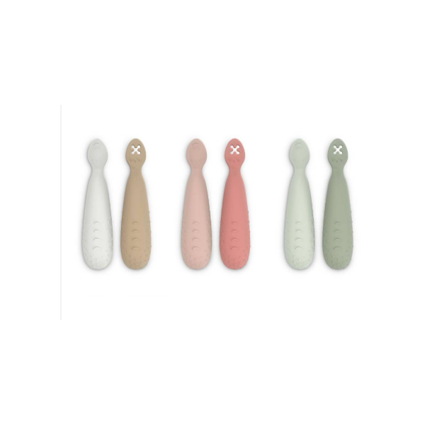 SET PRECUCHARAS APRENDIZAJE SILICONA SUAVINEX SELECTION  4 