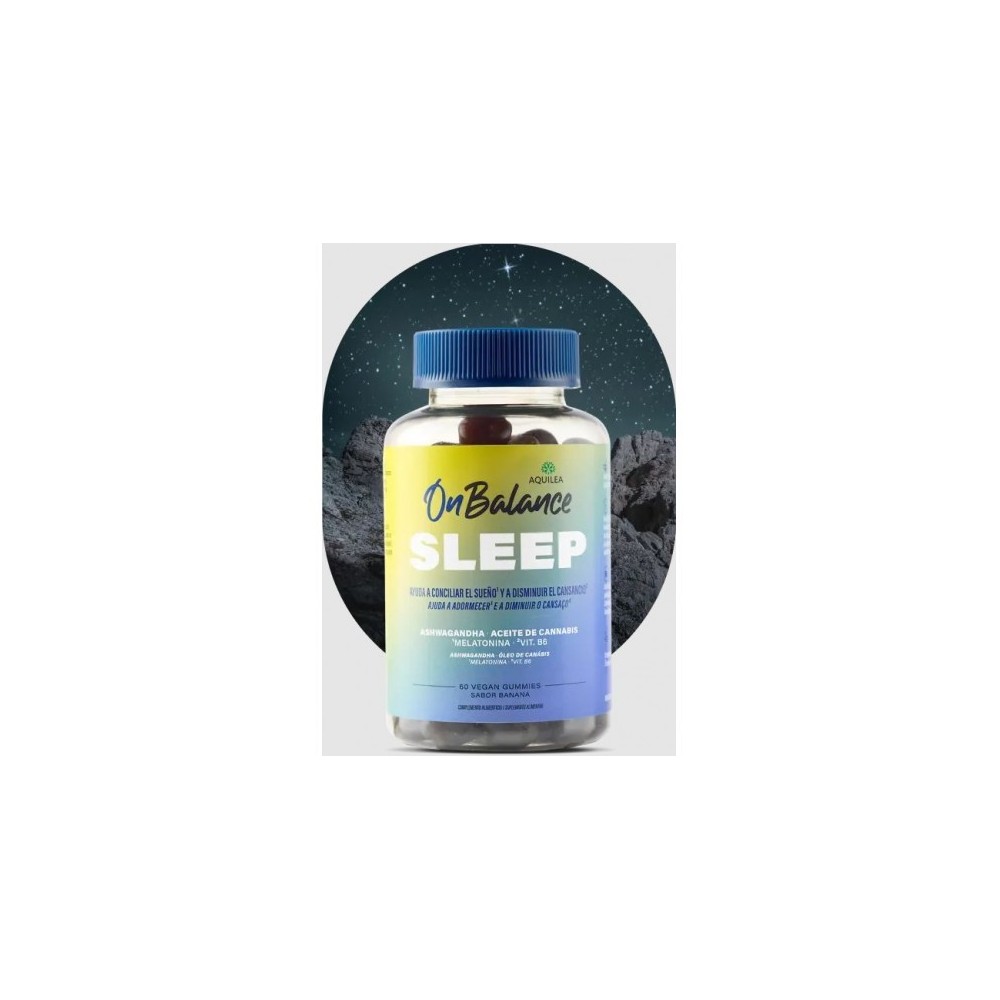AQUILEA ONBALANCE SLEEP  60 GOMINOLAS SABOR BANANA