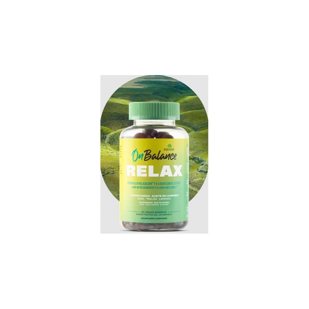 AQUILEA ONBALANCE RELAX  60 GOMINOLAS SABOR...
