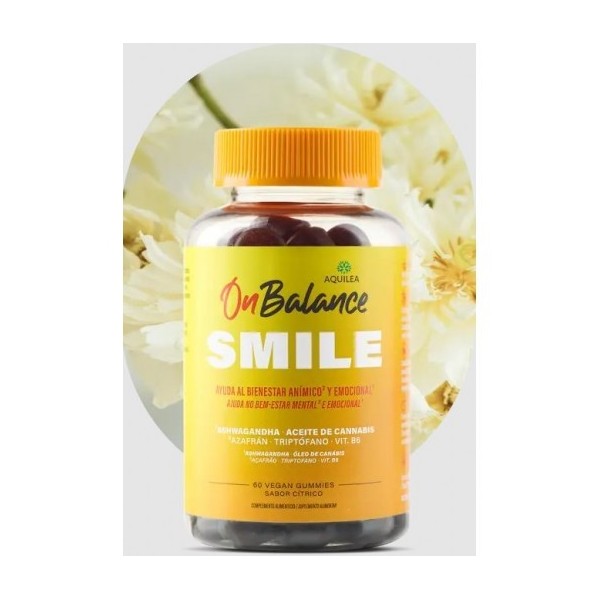 AQUILEA ONBALANCE SMILE  60 GOMINOLASOLAS SABOR CITRICO