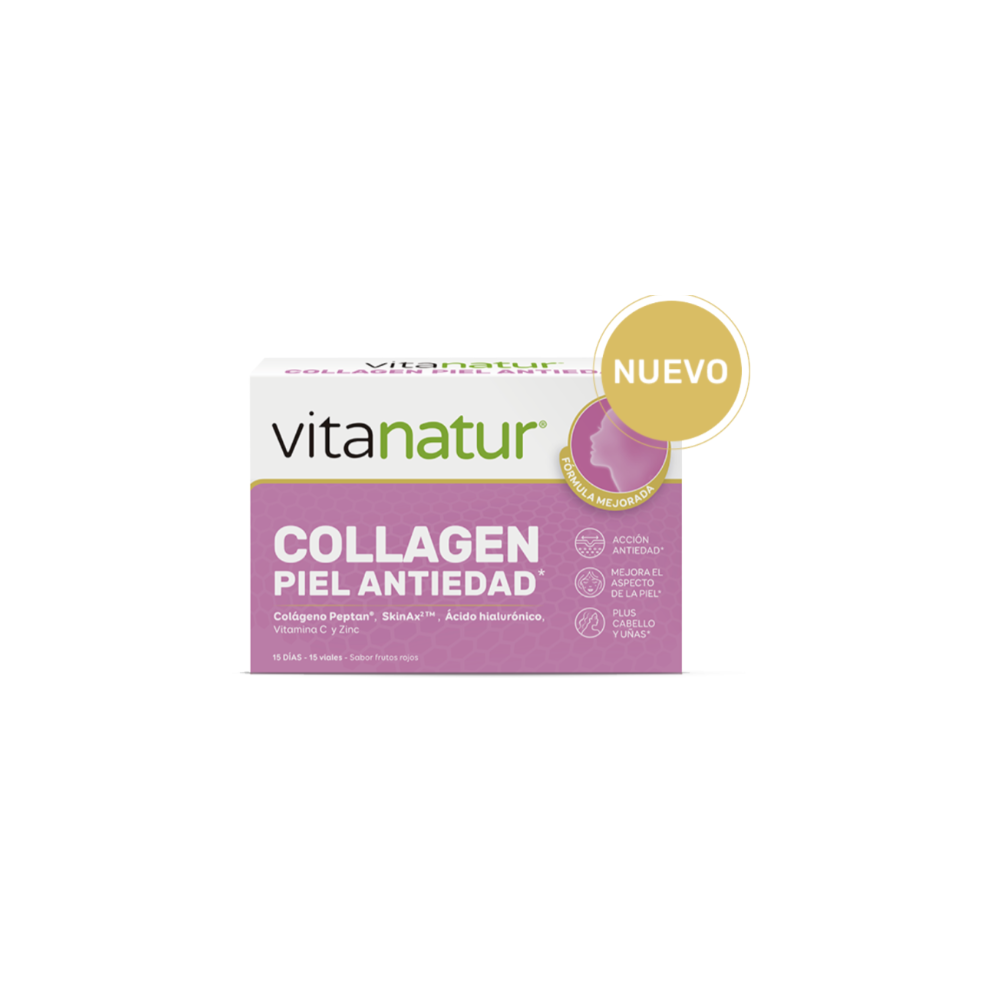 VITANATUR COLLAGEN PIEL  30 VIALES 25 ML SABOR...