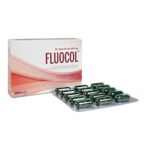 Fluocol 30 Cápsulas - Control del Colesterol