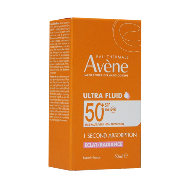 EAU THERMALE AVENE 1 SEGUNDO ULTRA FLUID LUMINOSIDAD SPF 50