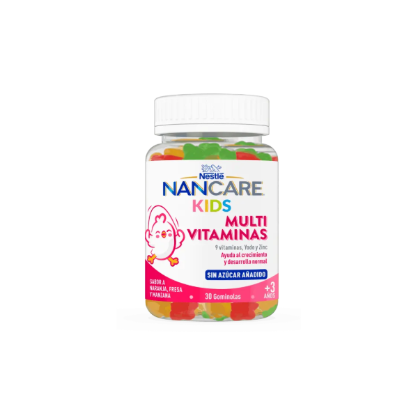 NANCARE KIDS MULTIVITAMINAS  30 GOMINOLAS SABOR NARANJA...