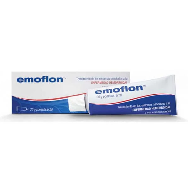 EMOFLON POMADA RECTAL 25 G