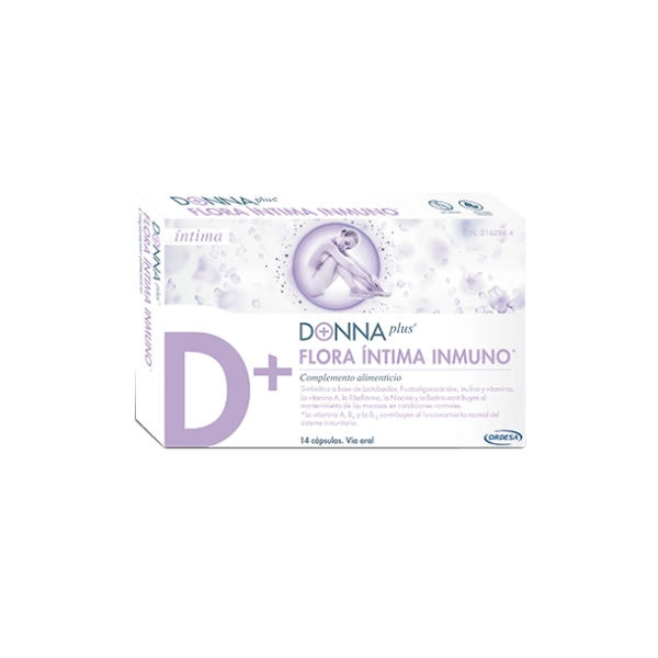 DONNAPLUS FLORA INTIMA INMUNO 14 CAPS