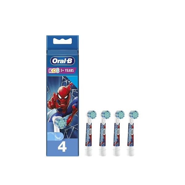 Recambios Oral-B Kids Spiderman 4 Cabezales