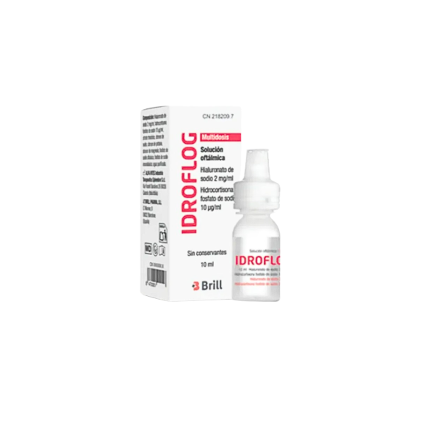 IDROFLOG SOLUCION OFTALMICA  1 ENVASE 10 ML MULTIDOSIS