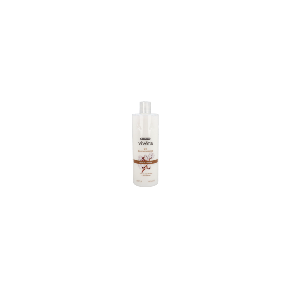 ACOFARMA VIVERA GEL LECHE ALGODON 750 ML