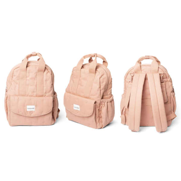 MOCHILA INFANTIL DE GUARDERIA SUAVINEX 1 UNIDAD COLOR ROSA