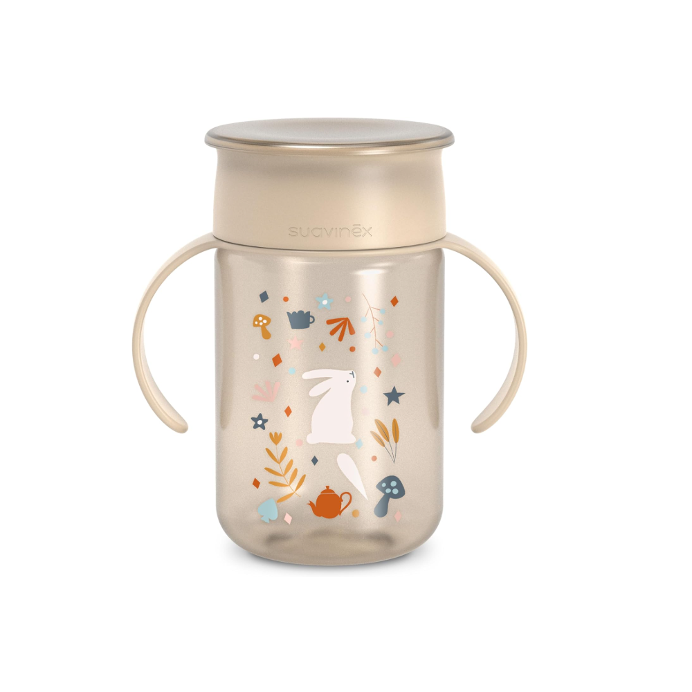 TAZA DE APRENDIZAJE 360º SUAVINEX +18 M 340 ML