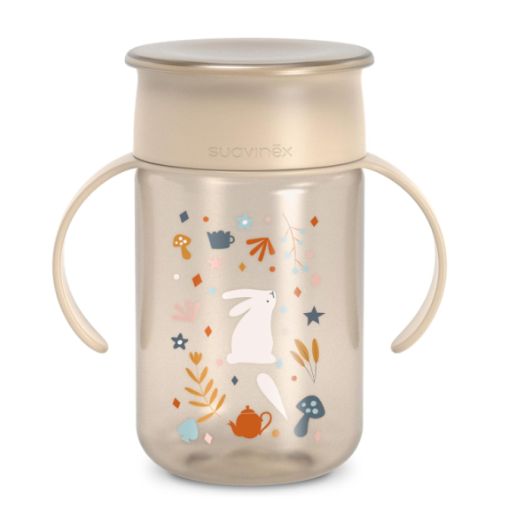 TAZA DE APRENDIZAJE 360º SUAVINEX +18 M 340 ML