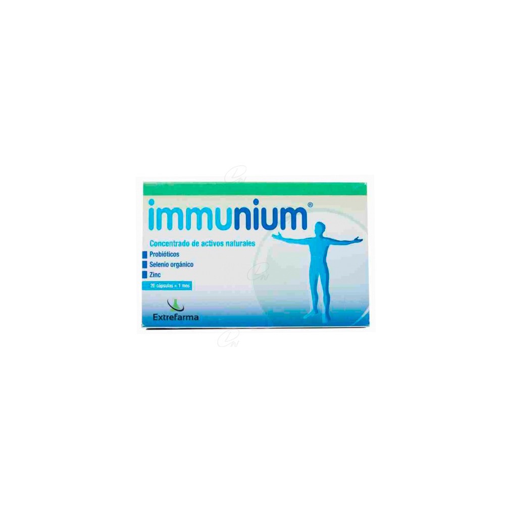 IMMUNIUM 20 CAPSULAS