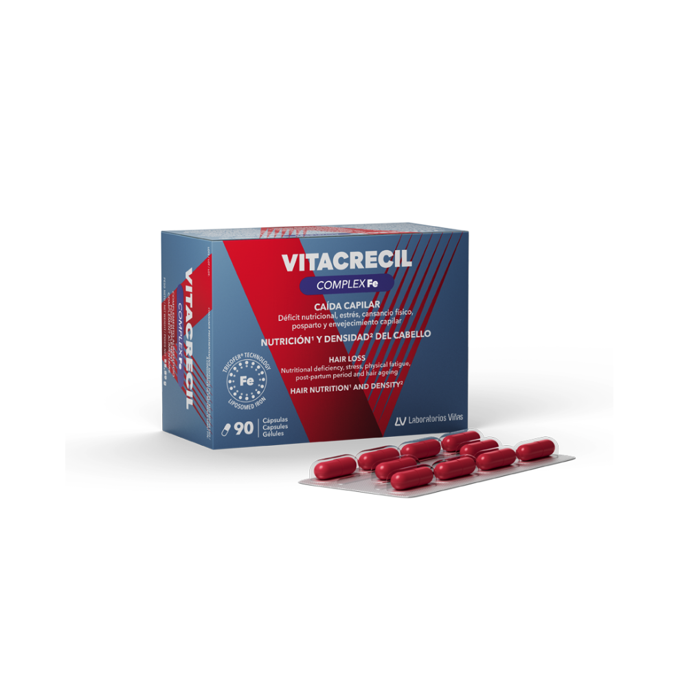 Vitacrecil Complex Fe 90 cápsulas