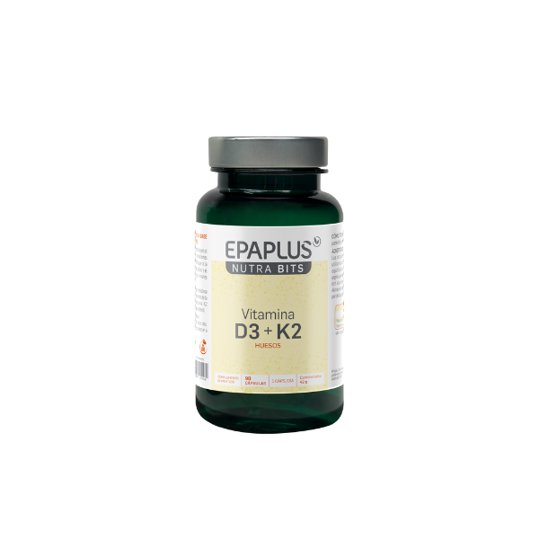 EPAPLUS NUTRABITS VITAMINA D3  K2 90 CAPSULAS