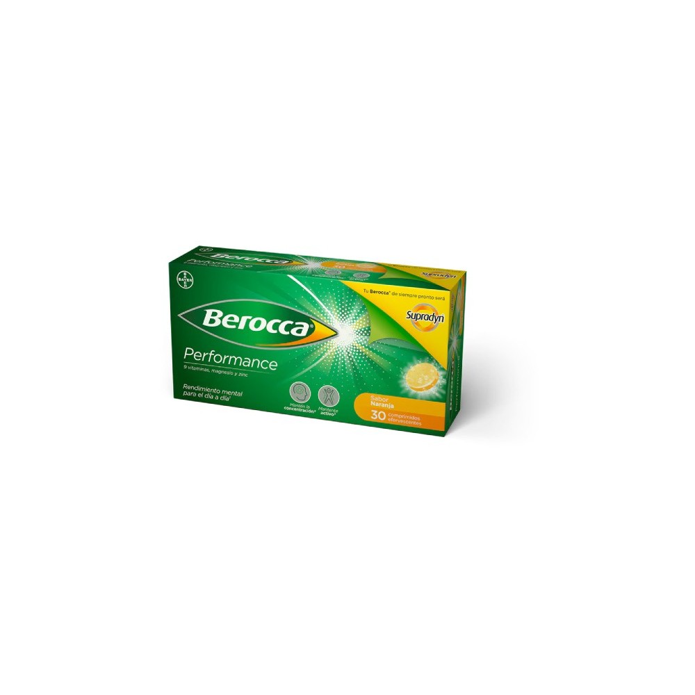 BEROCCA PERFORMANCE 30 COMPRIMIDOS...