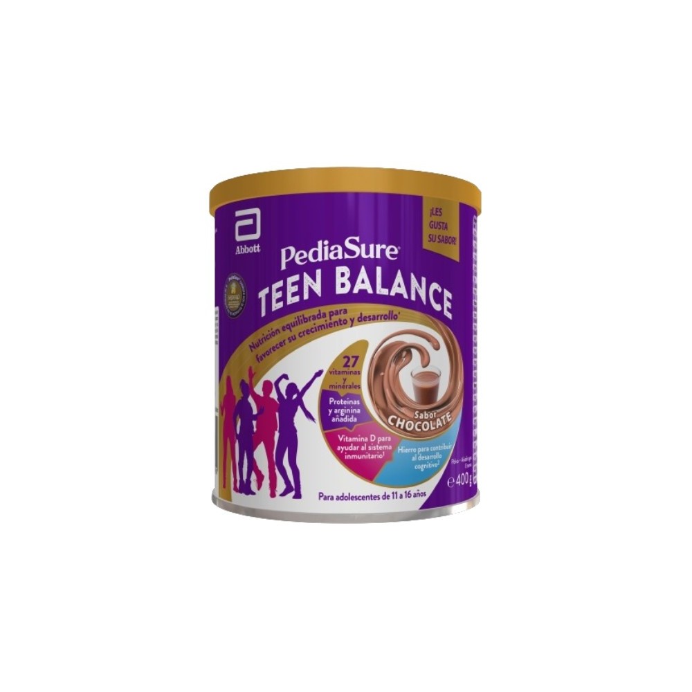 PEDISASURE TEEN BALANCE SABOR CHOCOLATE 400 G