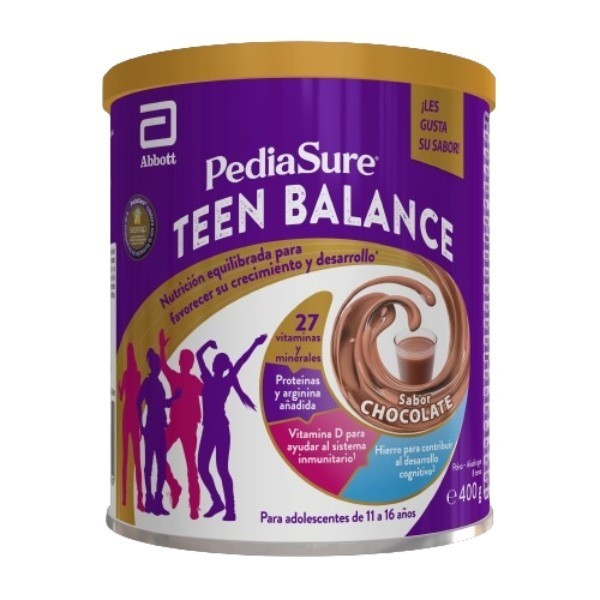 PEDISASURE TEEN BALANCE SABOR CHOCOLATE 400 G