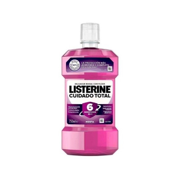 LISTERINE CUIDADO TOTAL 750 ML PACK AHORRO