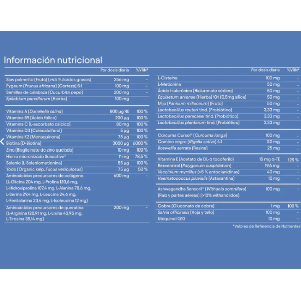 Olistic Next Mujer 50+ Tratamiento Anticaída y Antiedad Capilar 28 Viales