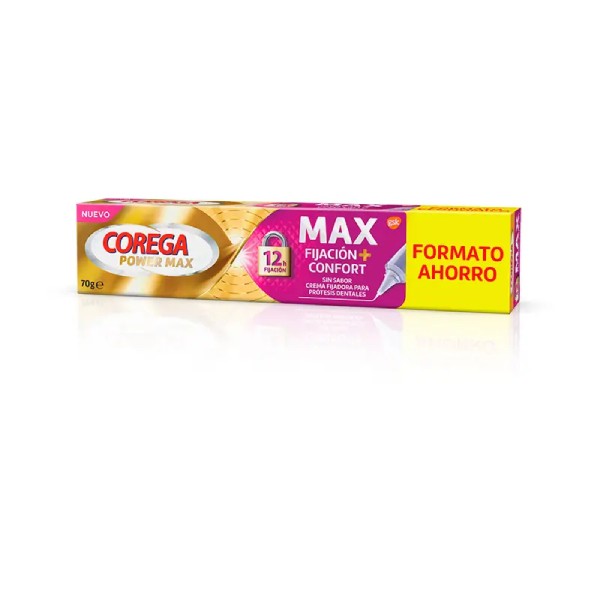 COREGA MAXIMA FIJACION Y CONFORT 70 G