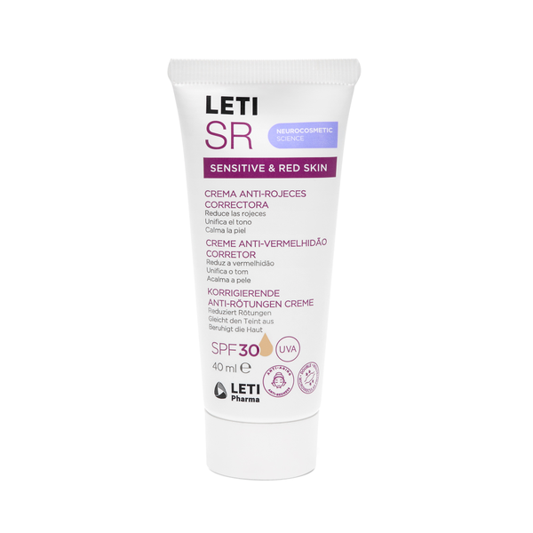 LETISR ANTI-ROJECES CREMA CORRECTORA CON COLOR 40 ML
