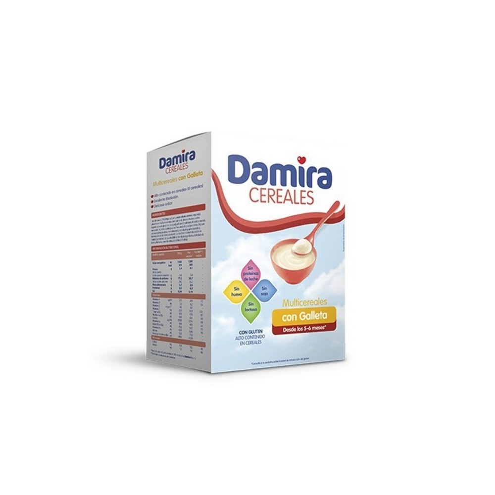 DAMIRA PAPILLA 8 CEREALES GALLETA MARIA Y FOS...