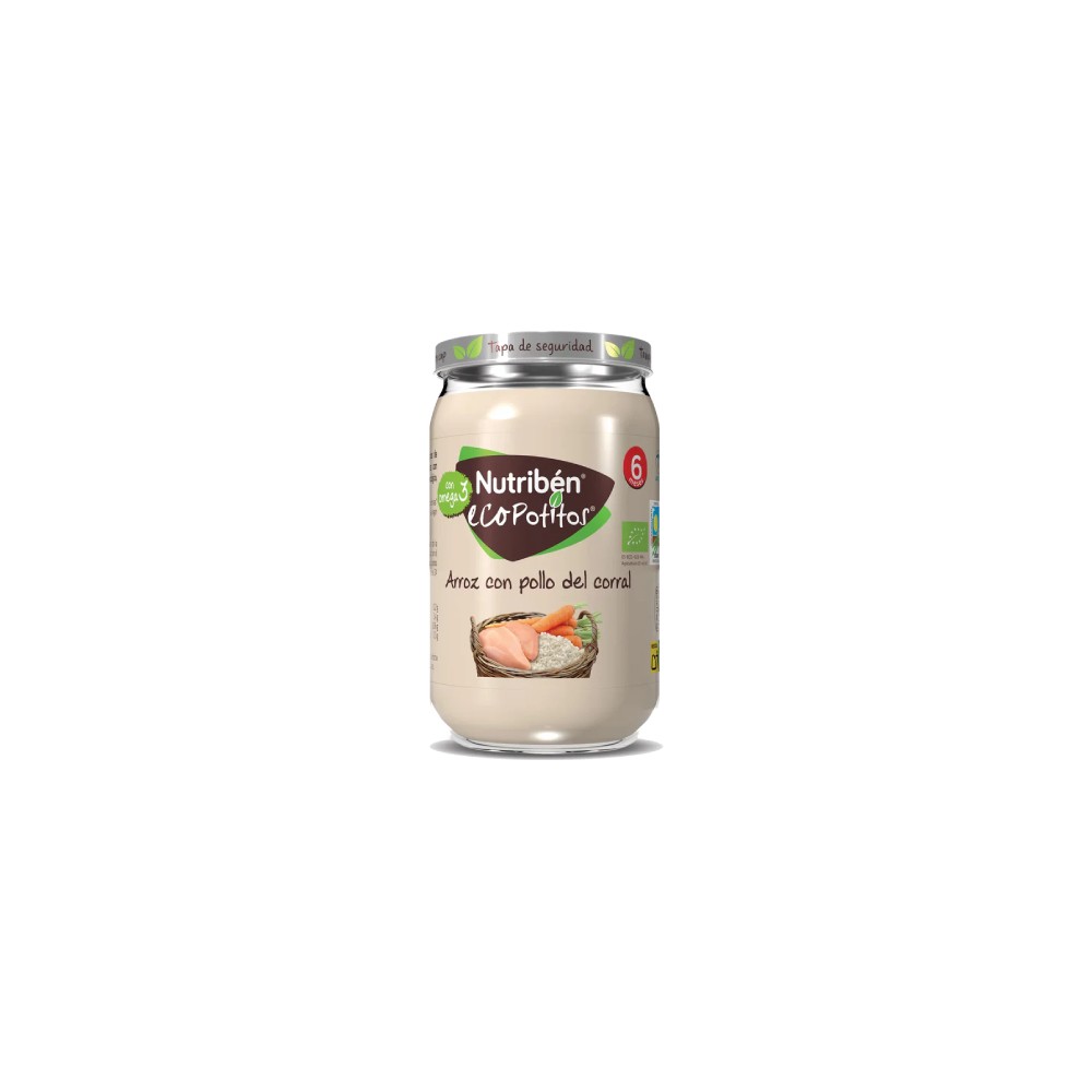 Nutribén Ecopotito Pollo de Corral con Arroz 236g