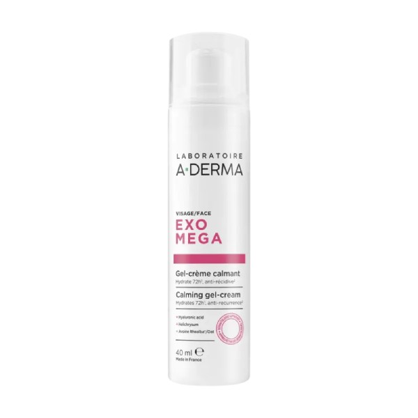 A-Derma Exomega Gel-Crema Facial Calmante 40 ml