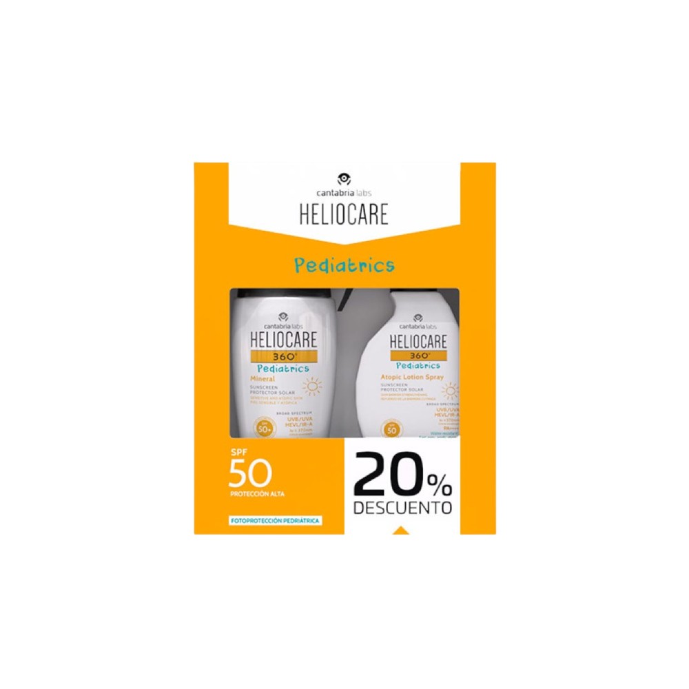 Pack Heliocare 360 Pediatrics Piel Atópica -...