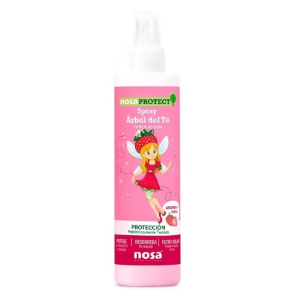 Nosa Spray Desenredante Árbol del Té Rosa 250 ml - Aroma...