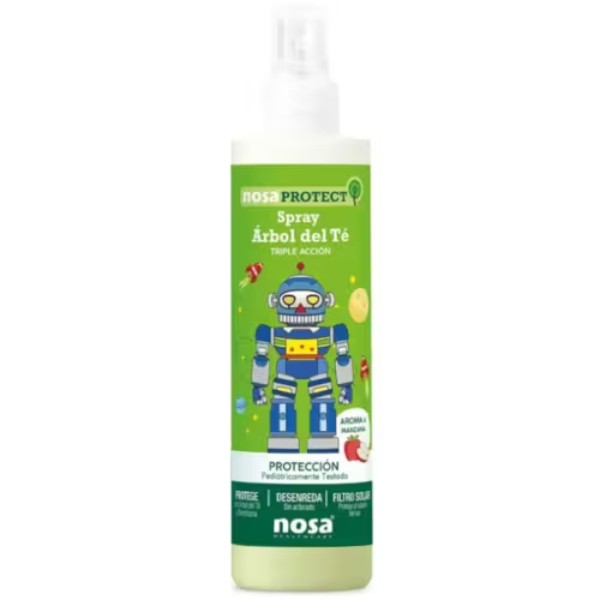 Nosa Spray Desenredante Árbol del Té Verde 250 ml - Aroma Manzana