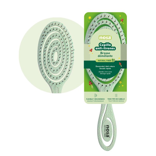 Cepillo Anti Tirones Nosa Verde