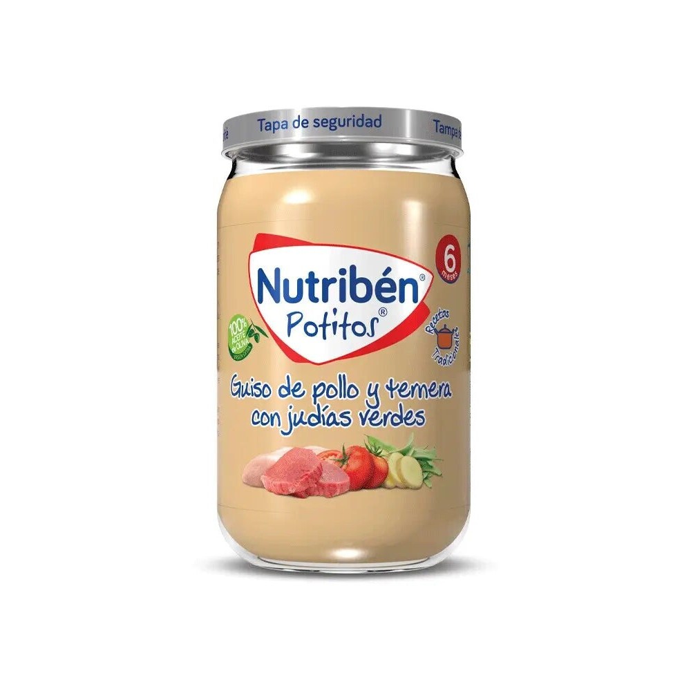 Potito Nutribén Guiso de Garbanzos con Pollo y...