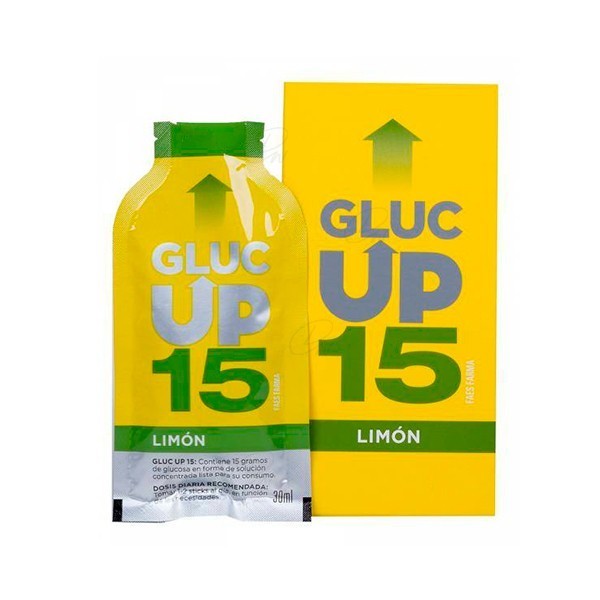 GLUC UP 15 FAES FARMA SABOR LIMON 10 STICKS
