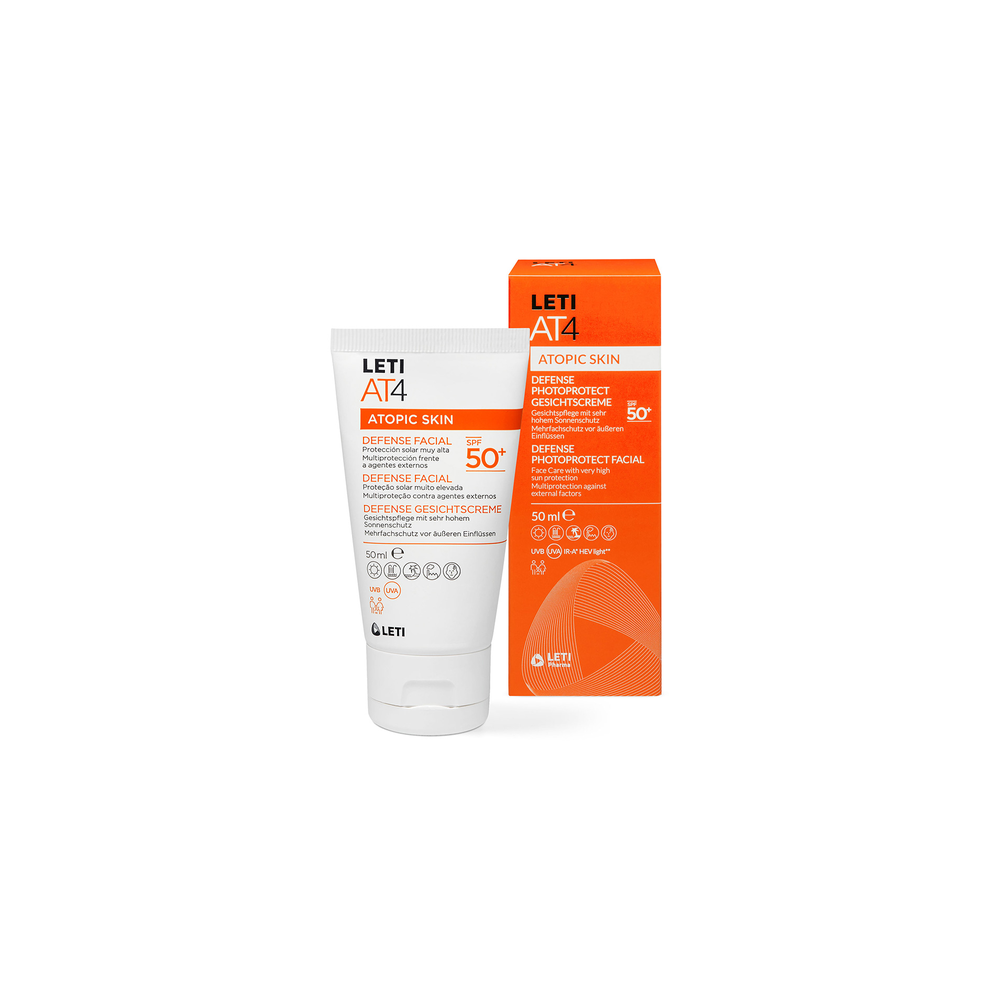 LetiAT4 Defense Facial SPF 50+ 50 ml - Piel...