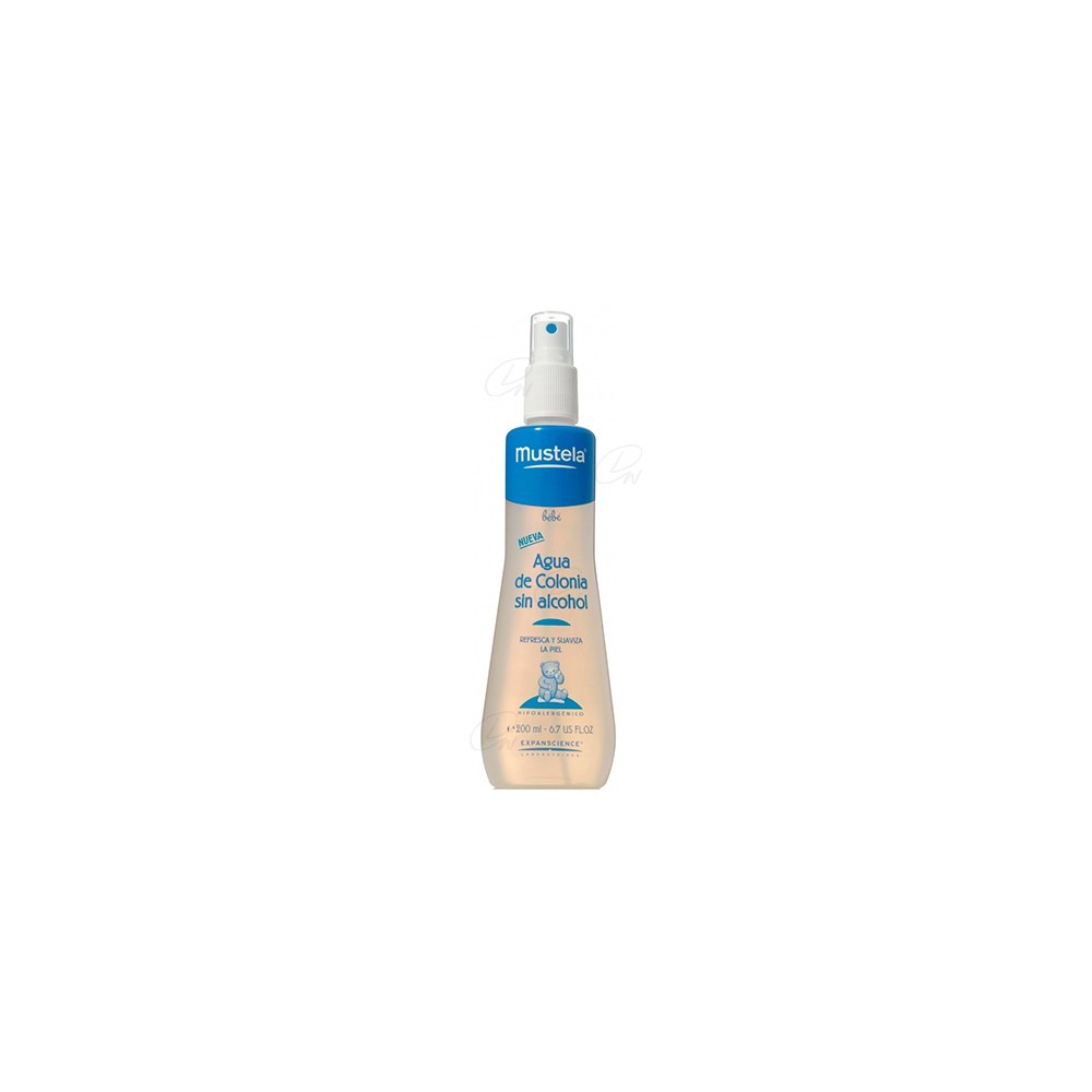 MUSTELA BEBE AGUA DE COLONIA SIN ALCOHOL 200 ML