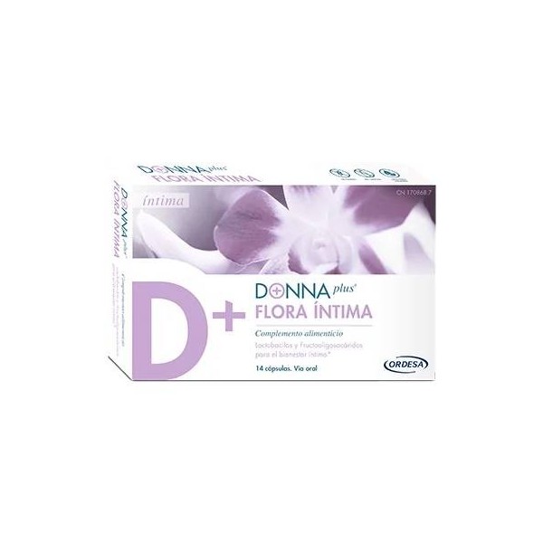 DONNA PLUS FLORA INTIMA 14 CAPS