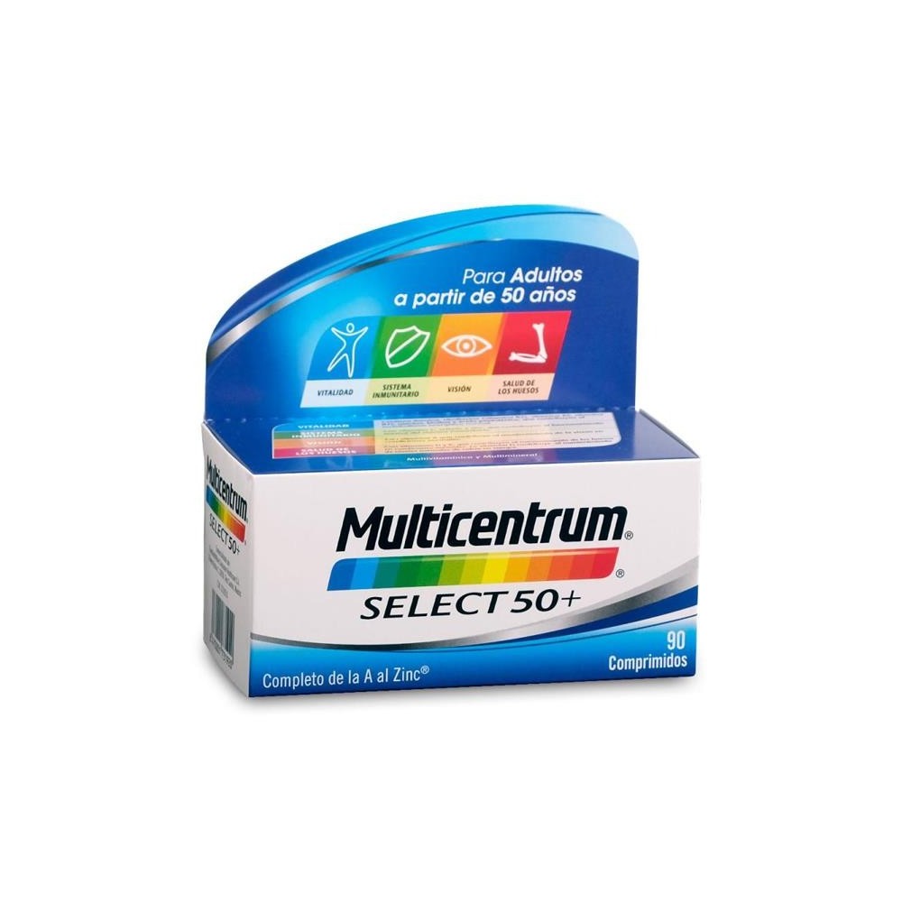 Multicentrum SELECT 50 90 Comprimidos 