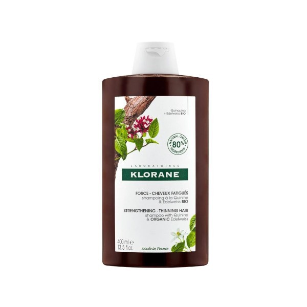 Klorane Champú Fortalecedor a la Quinina y Edelweiss BIO...