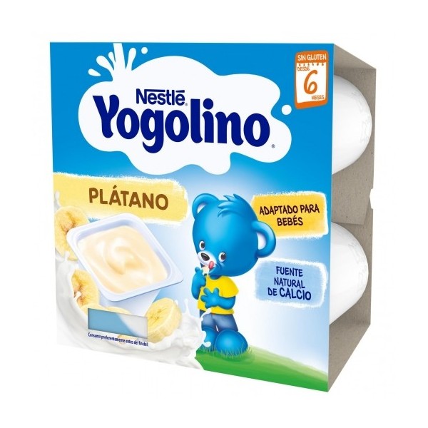 NESTLE YOGOLINO PLATANO 100 G 4 U