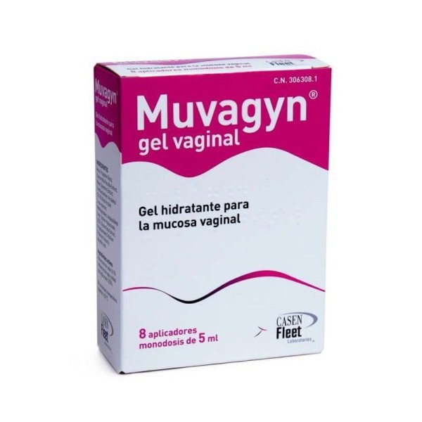 MUVAGYN GEL MONODOSIS 5 ML 8 MONODOSIS
